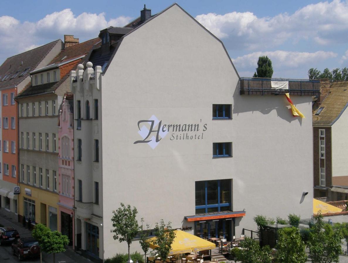 Hermann Hotel Bar Guben Dış mekan fotoğraf